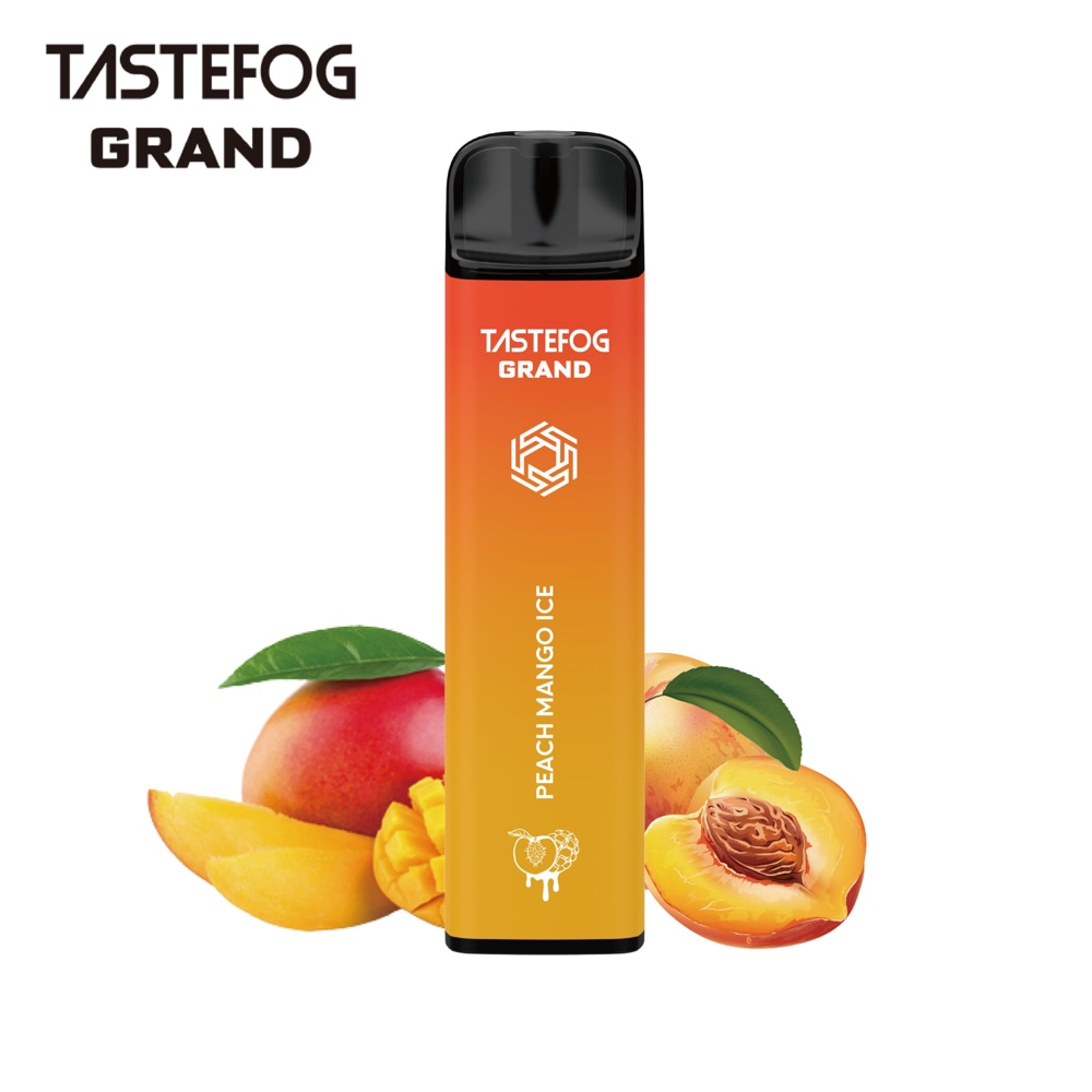 پاد یکبار مصرف با طعم انبه هلو یخ | Taste Fog PEACH MANGO ICE (4000 پاف)