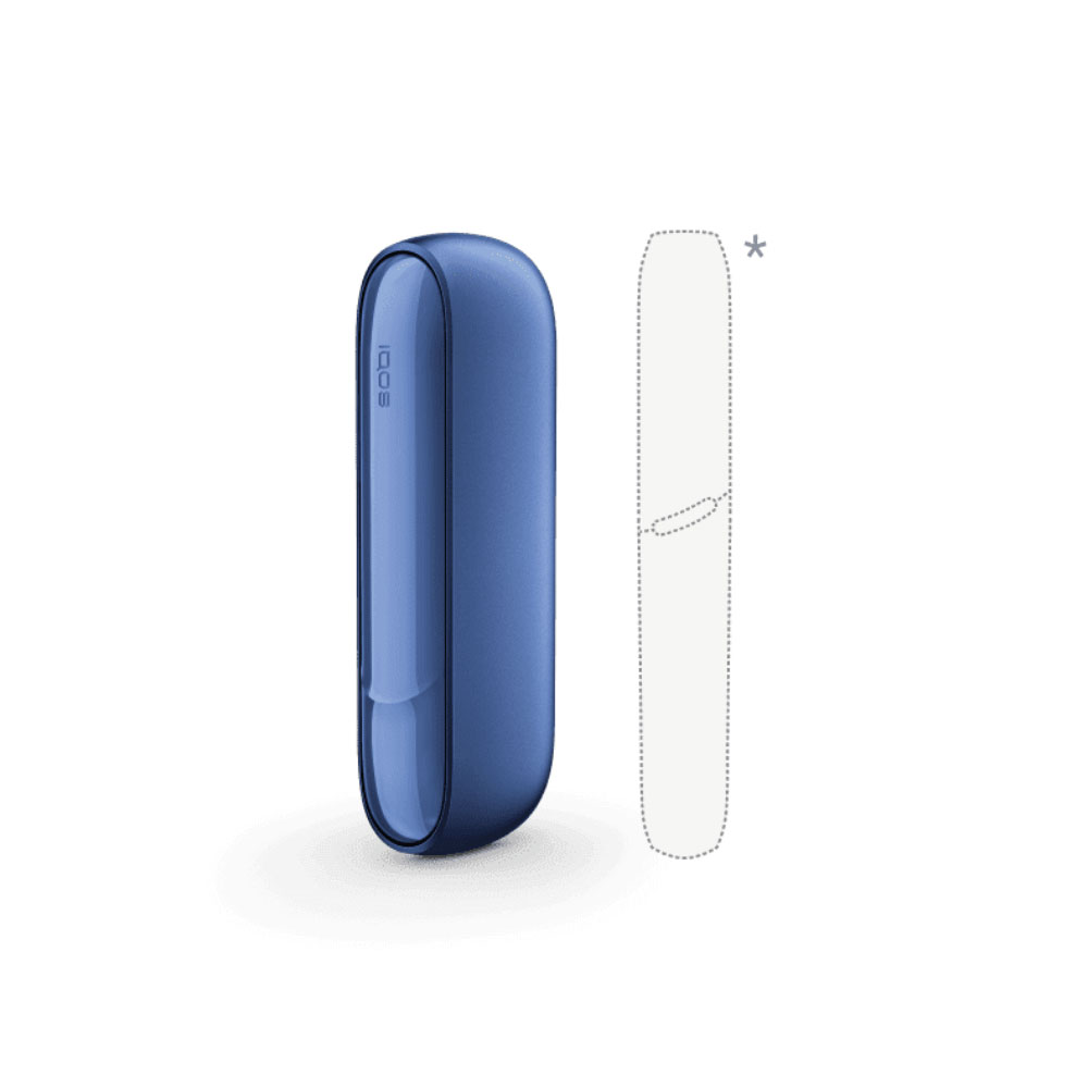 کیس تکی ایکوس/ایکاس 3 دیو آبی Iqos 3 duo pocket