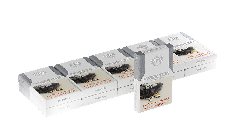 سیگار پریستون نانو سفید (جدید)/preston nano cigarettes