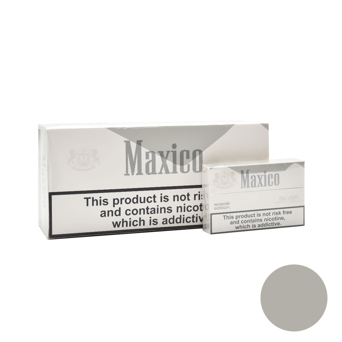 سیگار مکسیکو سیلور/ طعم ساده و سبک / MAXICO SILVER