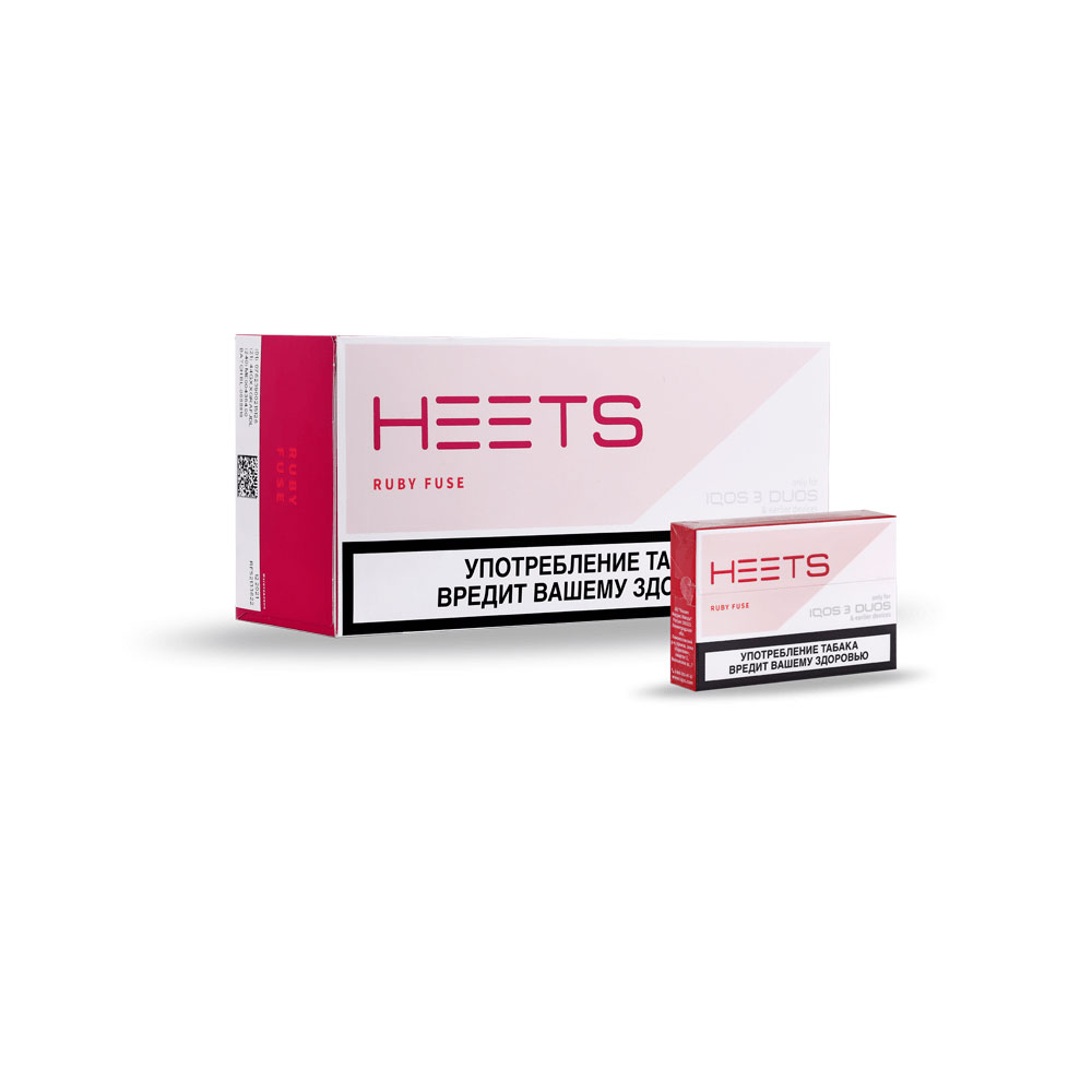 سیگار هیتس روسی رابی فیوز Heets ruby fuse