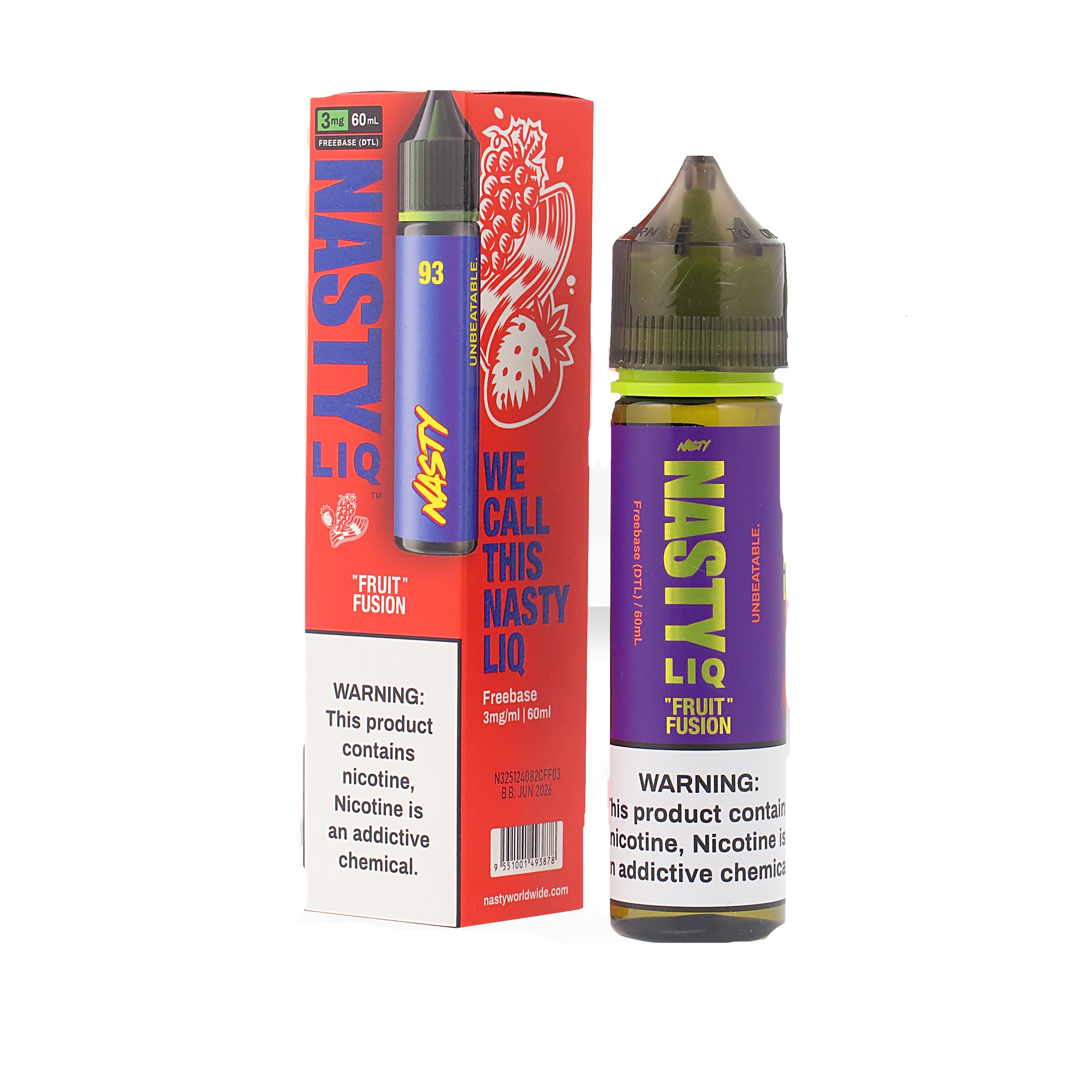 جویس فروت فیوژن نستی Nasty Fruit Fusion