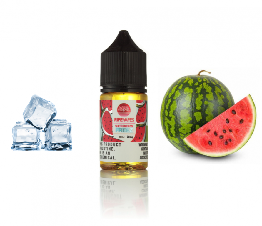 سالت رایپ ویپ هندونه یخ/RIPE VAPES WaterMelon Freeze