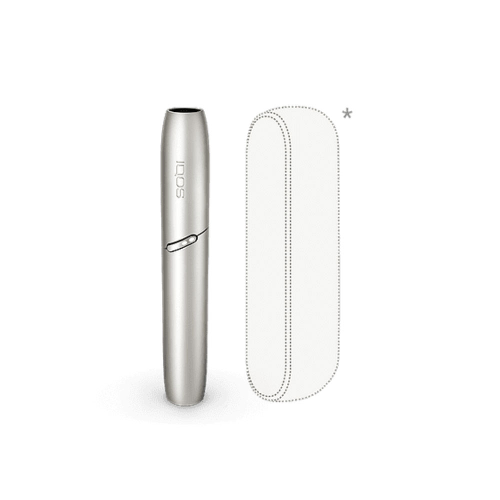 قلم تکی ایکوس/ایکاس 3 دیو نقره ای Iqos 3duo holder