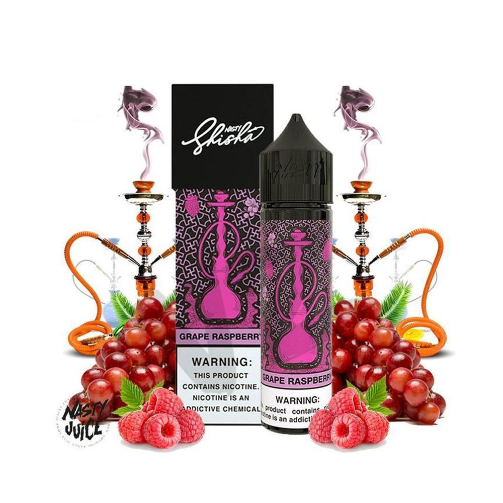 جویس انگور و تمشک NASTY SHISHA GRAPE RASPBERRY