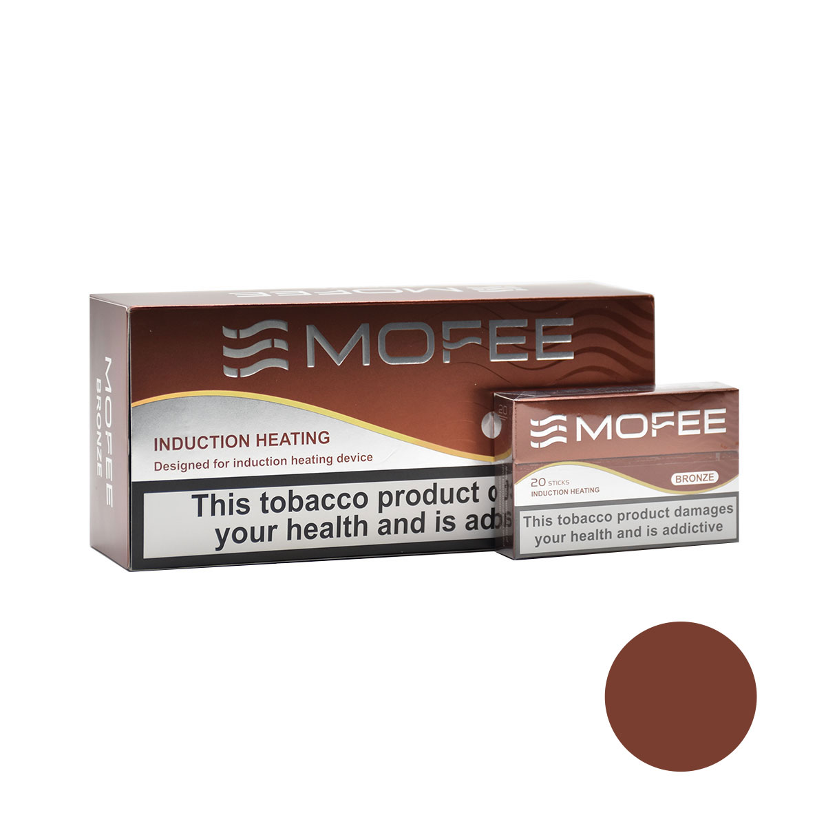 سیگار موفی برنز / طعم ساده- سنگین/ MOFEE BRONZE