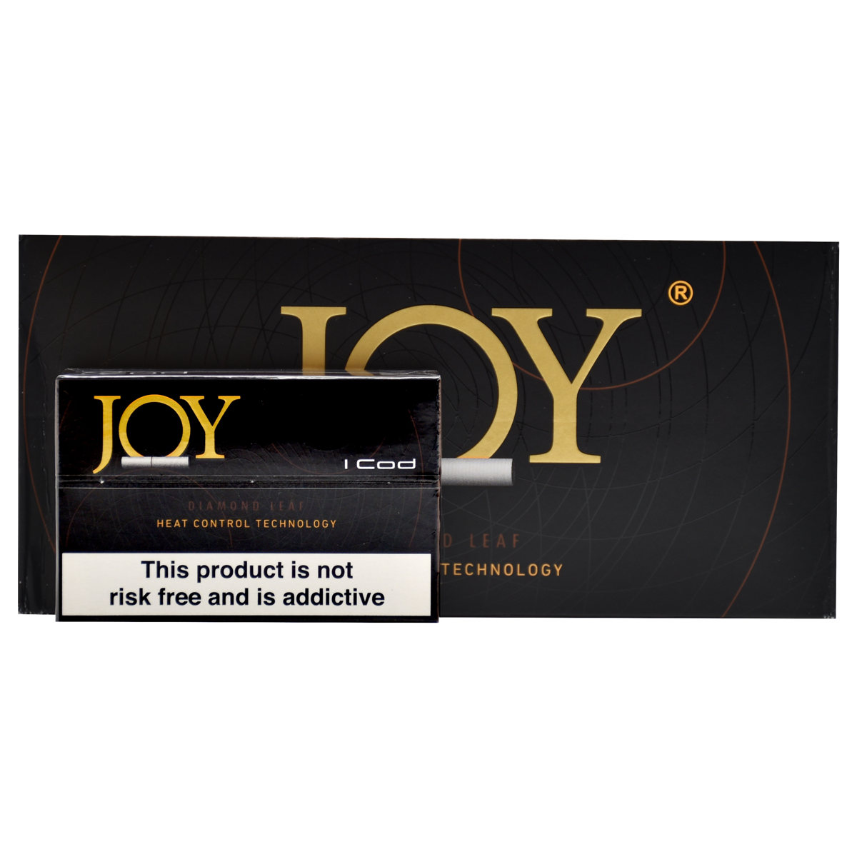 سیگار جوی  مشکی دایموند لیف/طعم ساده وسنگین /JOY Diamond Leaf