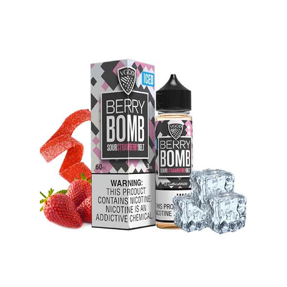 جویس بمب توت فرنگی یخ ویگاد VGOD BERRY BOMB ICED