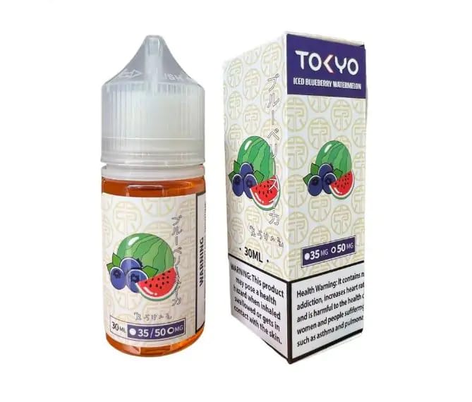 سالت بلوبری هندانه یخ برند توکیو TOKYO Iced Blueberry Watermelon