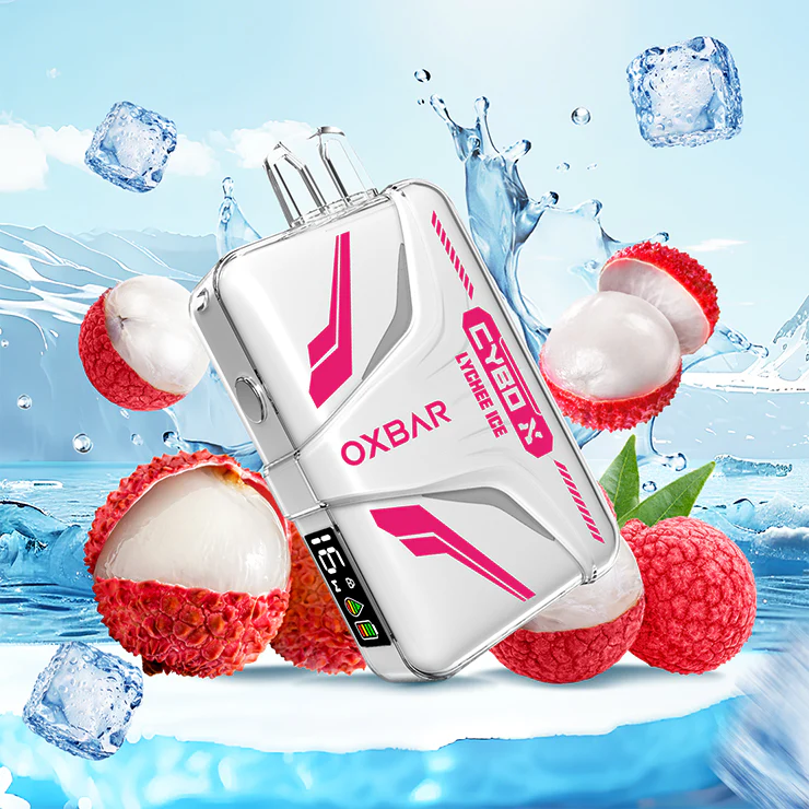 پاد یکبار مصرف لیچی یخ(20000 پاف)/OXBAR CYBO X 20000 Puffs Lychee Ice