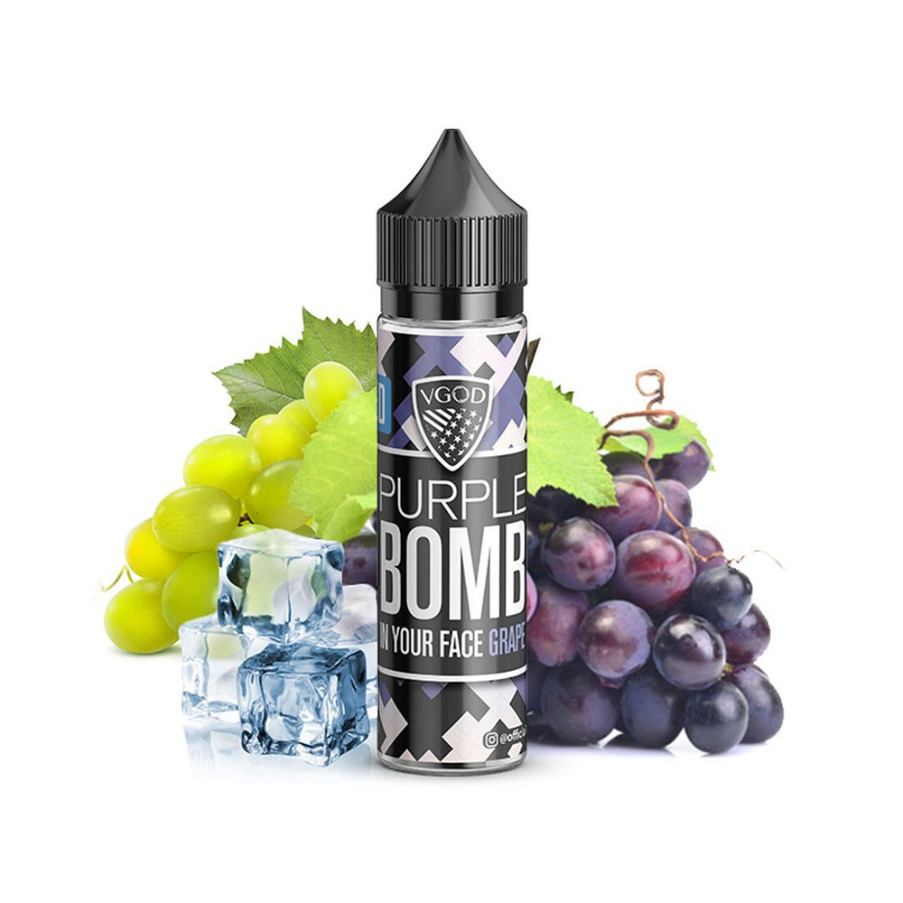 جویس بمب انگور یخ ویگاد VGOD PURPLE BOMB ICED
