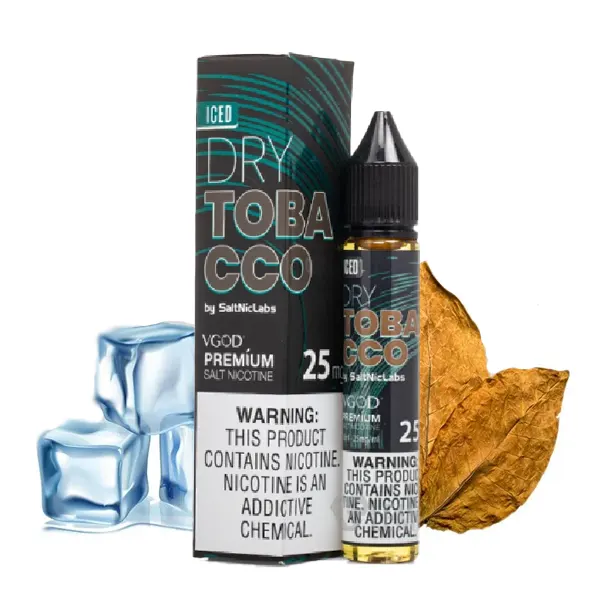 سالت نیکوتین تنباکو یخ ویگاد / VGOD DRY TOBACCO Iced