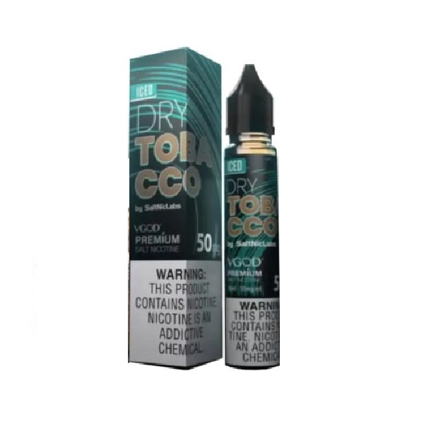 سالت نیکوتین تنباکو یخ ویگاد / VGOD DRY TOBACCO Iced