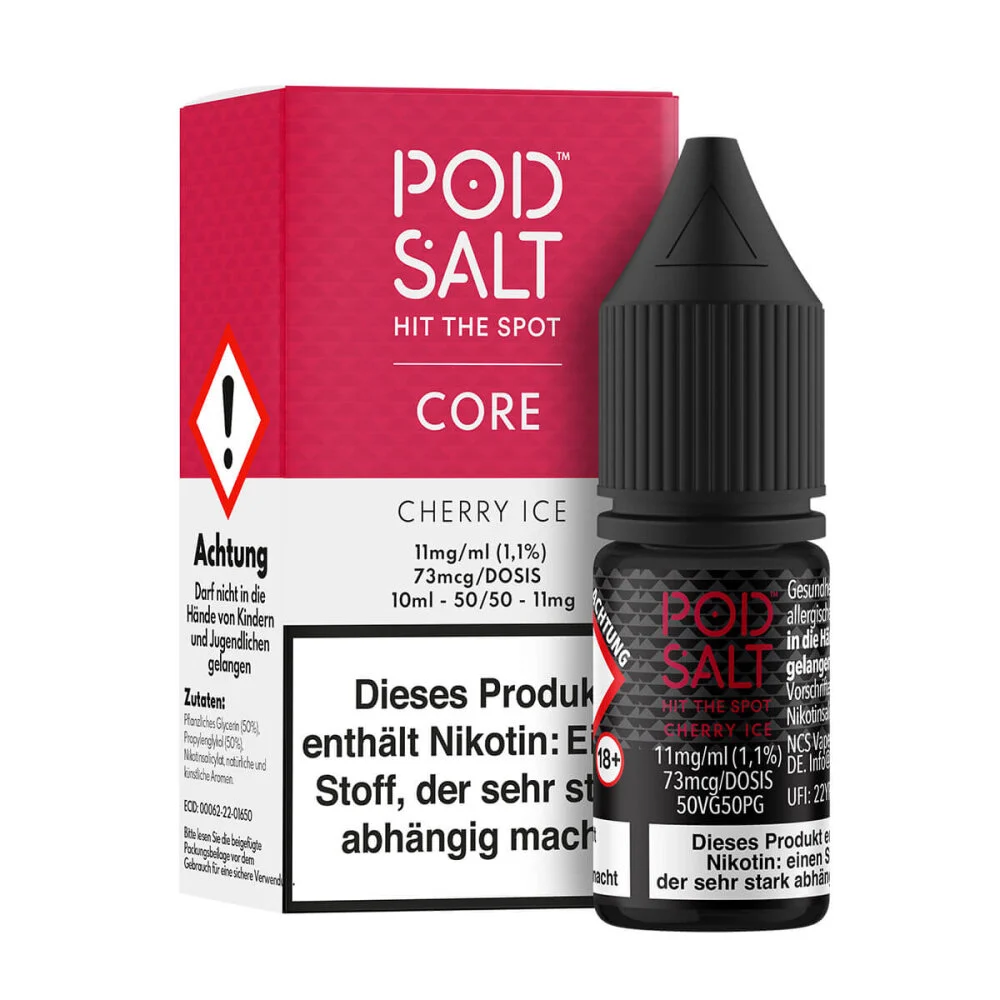 سالت پادسالت آلبالو یخ/Pod Salt Cherry Ice