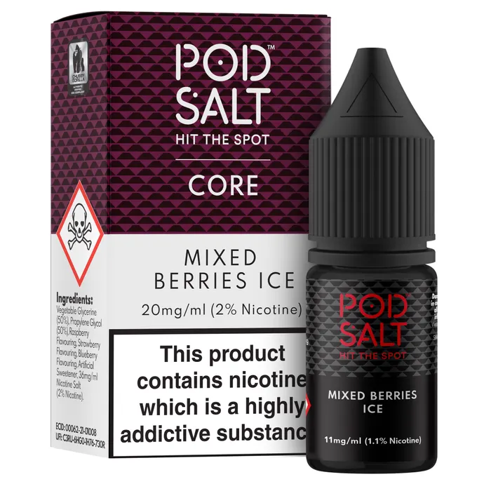 میکس بریز آیس برند پادسالت/Pod Salt Mixed Berries ice