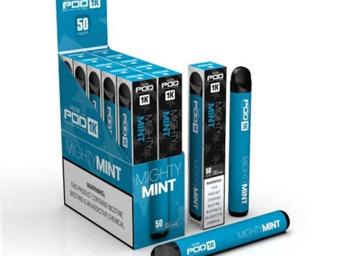پاد یکبار مصرف نعنا خنک ویگاد / POD MIGHTY MINT (1500 پاف)