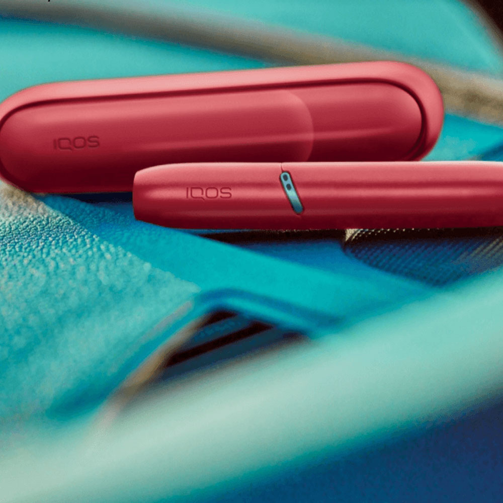 دستگاه سیگار ایکوس/ایکاس اورجینال دیو قرمز IQOS original duo scarlet red