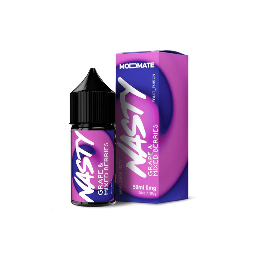 سالت انگور میکس بری نستی NASTY PODMATE GRAPE & MIX BERRIES