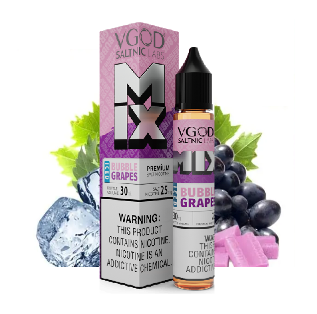 سالت ویگاد ادامس انگور یخ /BUBBLE GRAPES ICED