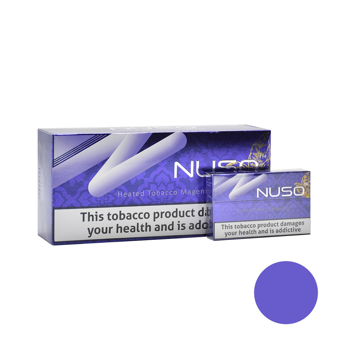 سیگار نوسو مگنتا/ طعم انگورسیاه/NUSO MAGENTA