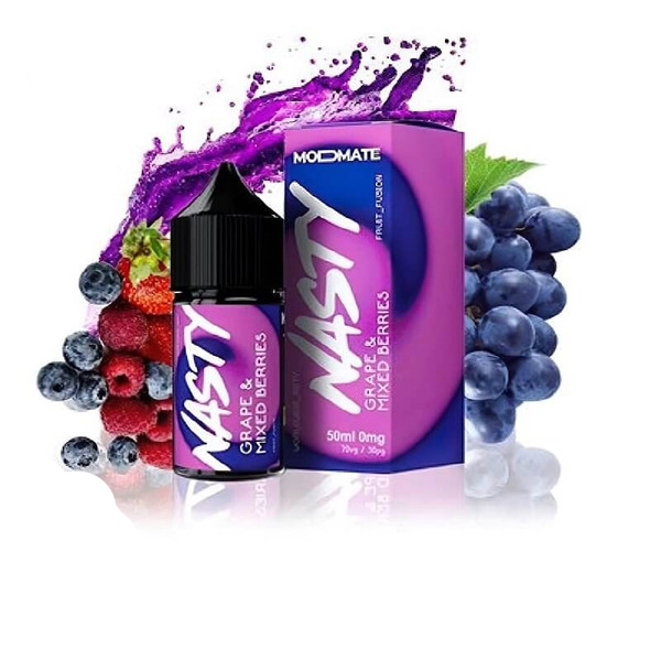 جویس انگور میکس بری برند نستی/Juice Nasty Grape Mixed berries
