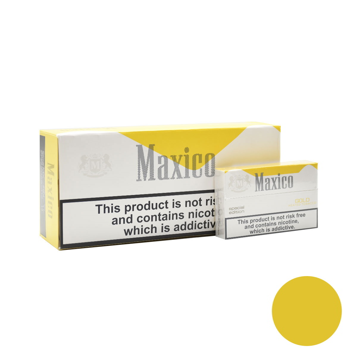 سیگار مکسیکو گلد/ طعم ساده و تقریبا سنگین / MAXICO GOLD