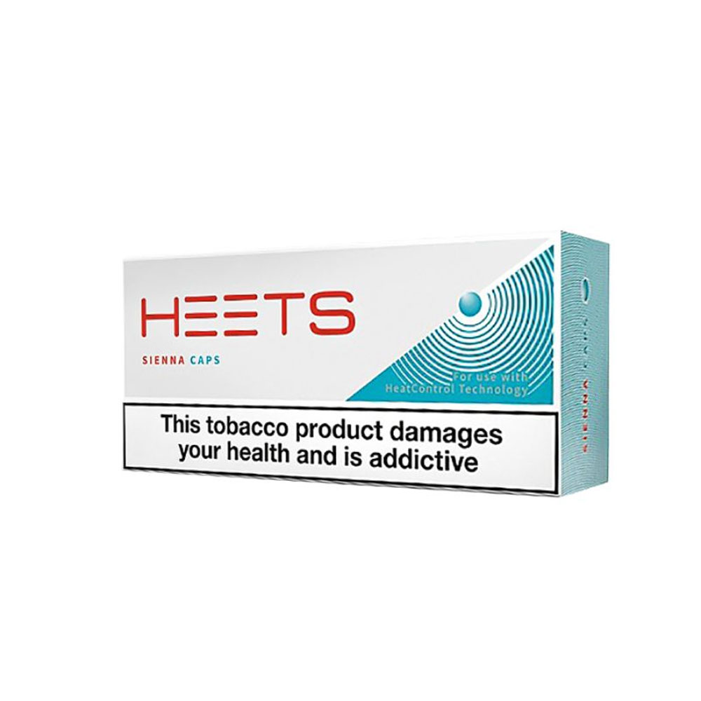 سیگار هیتس اروپایی سینا کپس Heets sienna caps
