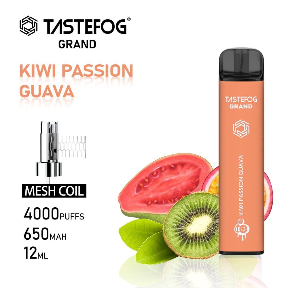 پاد یکبار مصرف با طعم کیوی پشن فروت گواوا | Taste Fog Kiwi Passion Guava (4000 پاف)