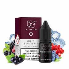 میکس بریز آیس برند پادسالت/Pod Salt Mixed Berries ice