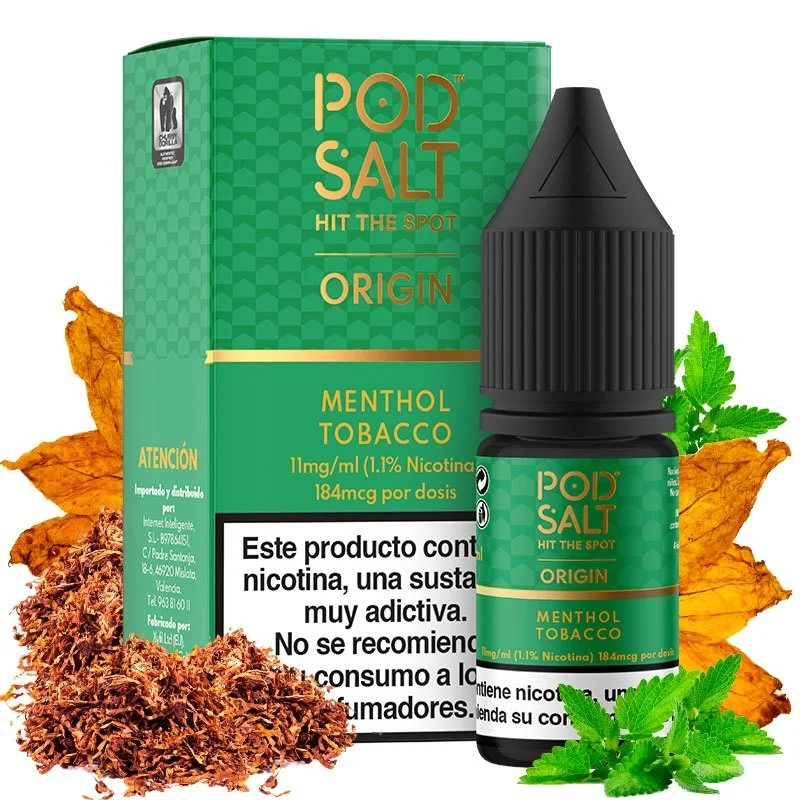سالت پادسالت نعنا تنباکو /pod salt menthol tobacco
