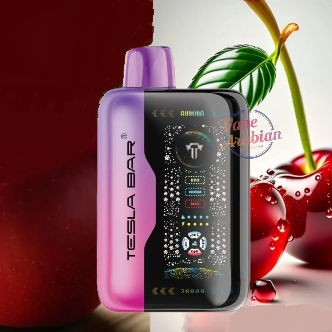 پاد یکبار مصرف آلبالو کولا (40000 پاف)/TESLA BAR Vape 40000 Puffs Cherry Cola