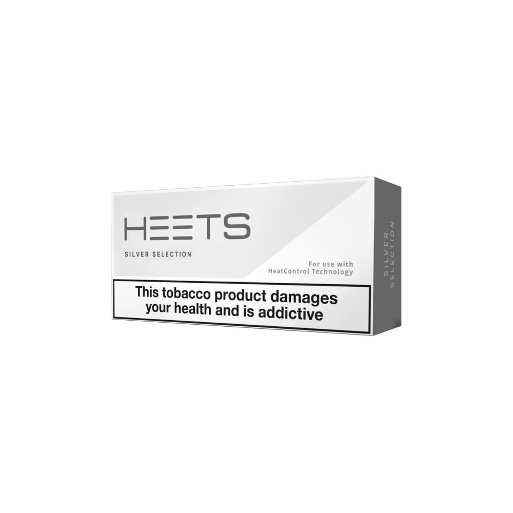 سیگار هیتس اروپایی سیلور (نقره ای)Heets silver