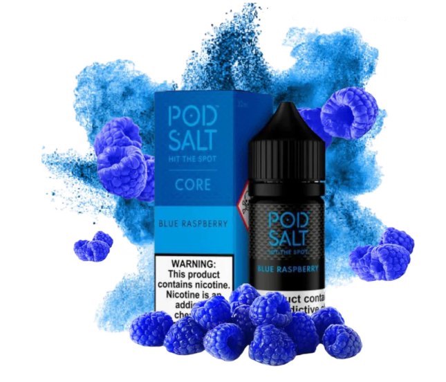 تمشک آبی برند پادسالت/Pod Salt Blue Raspberry