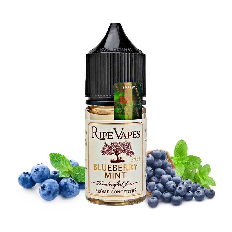 سالت نیکوتین بلو بری نعنا RIPE VAPES BlueBerry mint