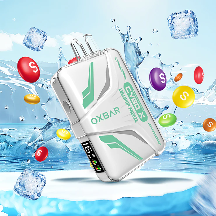 پاد یکبار مصرف آبنبات چوبی یخ(20000 پاف)/OXBAR CYBO X 20000 Puffs Lillipop Freeze