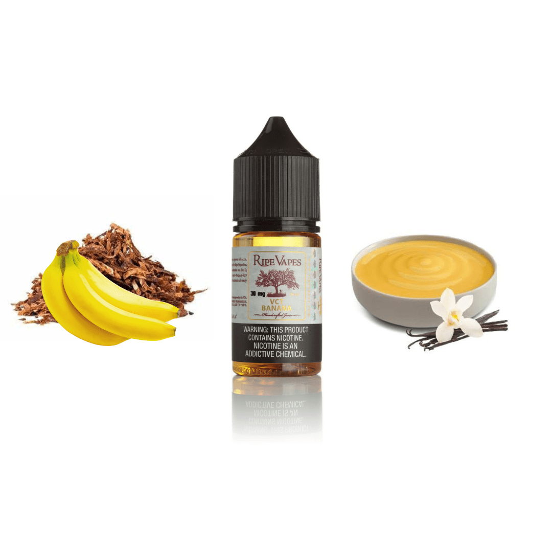 سالت رایپ ویپ وی سی تی موز/ RIPE VAPES Vct Banana