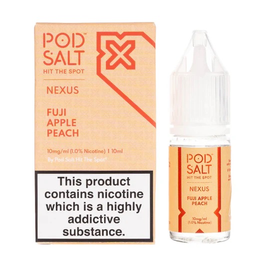 فوجی سیب هلو برند پادسالت/Pod Salt Fuji Apple Peach
