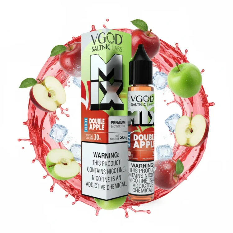 سالت دو سیب یخ ویگاد/ VGOD two apples ice