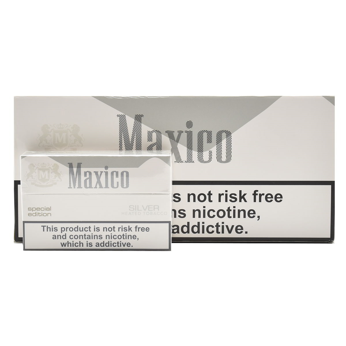 سیگار مکسیکو سیلور/ طعم ساده و سبک / MAXICO SILVER