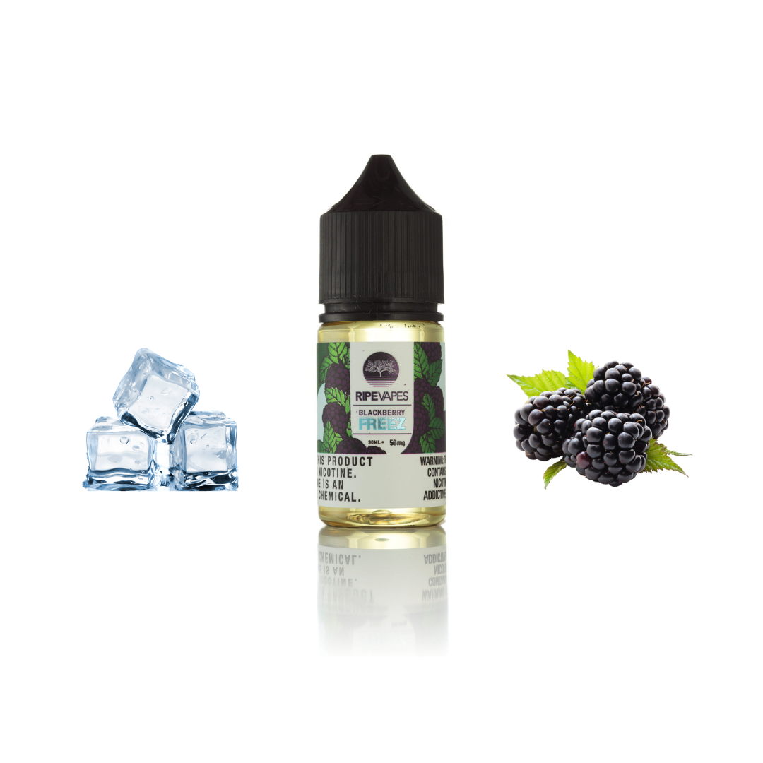 سالت رایپ ویپ بلک بری یخ/RIPE VAPES BlackBerry Freeze