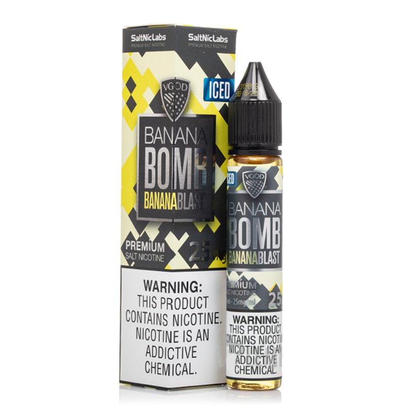 سالت ویگاد موز یخ/Vgod Iced Banana