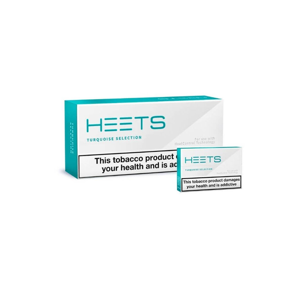 سیگار هیتس اروپایی تورکویز(آبی) Heets turquoise