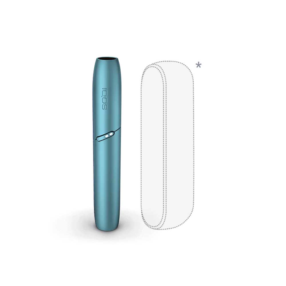 قلم تکی ایکوس/ایکاس 3 دیو آبی فیروزه‌ای Iqos 3duo holder