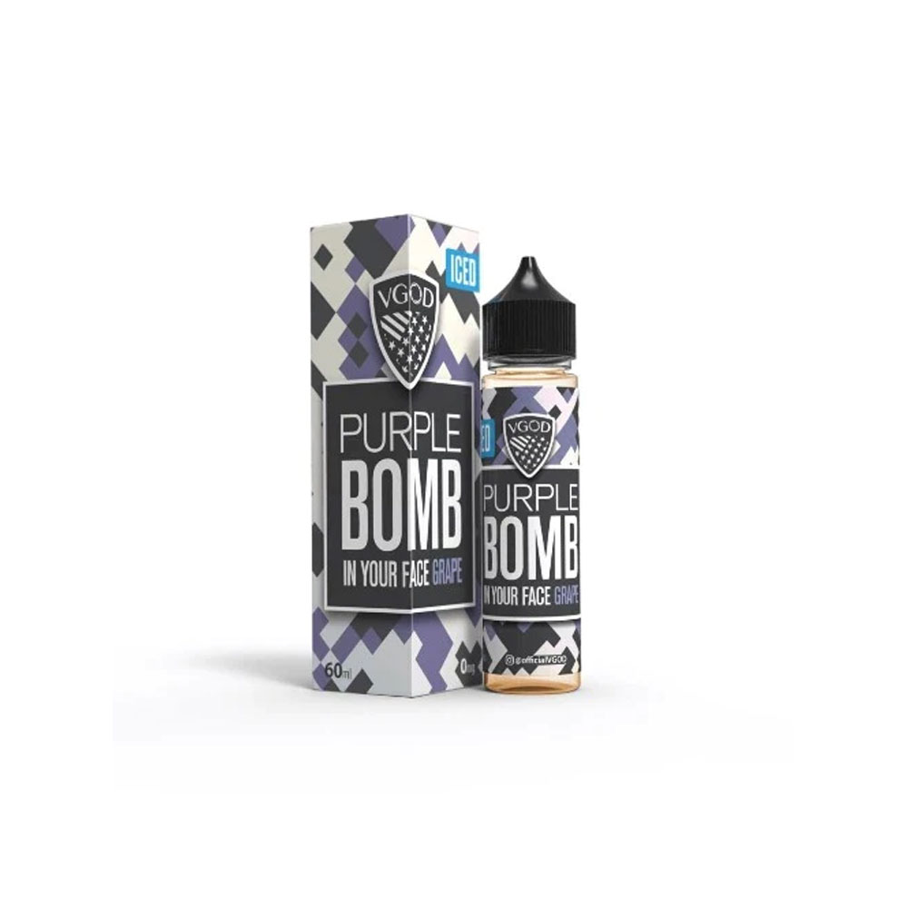 جویس بمب انگور یخ ویگاد VGOD PURPLE BOMB ICED