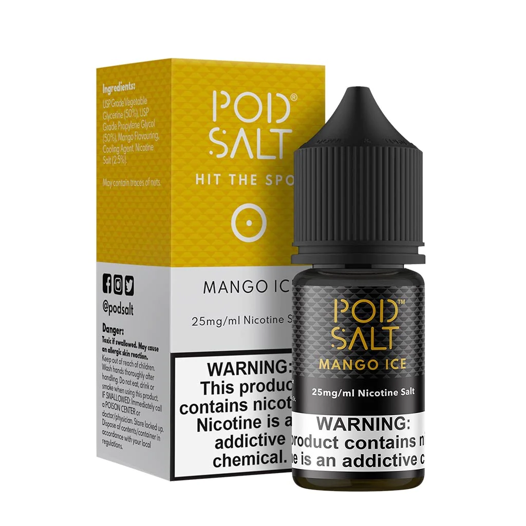 انبه یخ برند پاد سالت/Pod Salt Mango ice