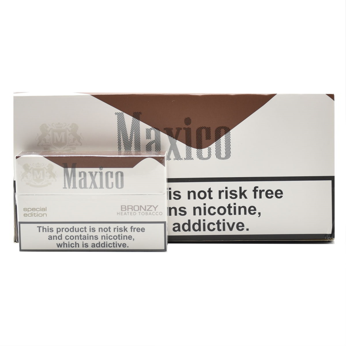 سیگار مکسیکو برنز/ طعم ساده و سنگین/ MAXICO BRONZY