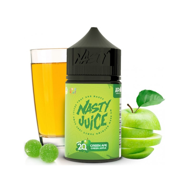 جویس سیب سبز برند نستی/Juice Nasty Green apple