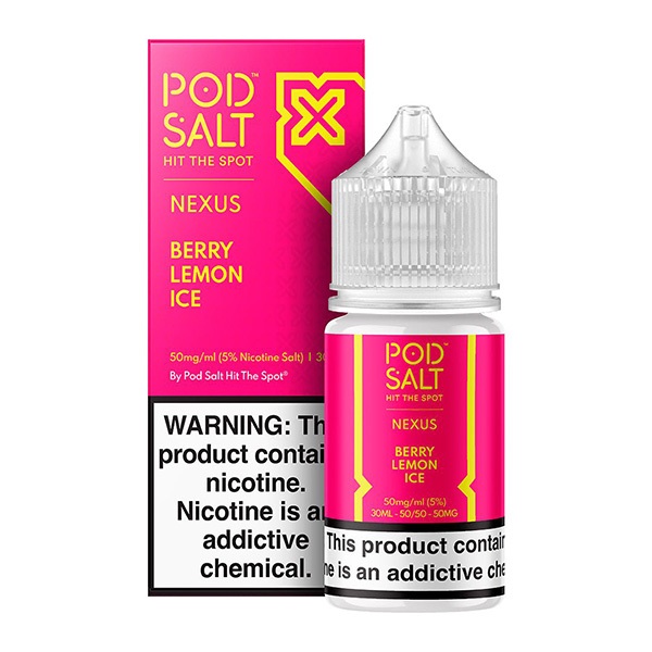سالت بری لیمو یخ پادسالت /Pod Salt Berry Lemon ICE