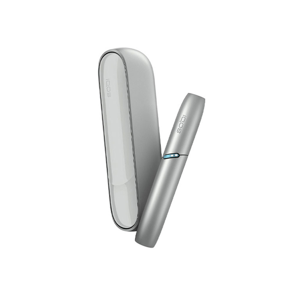 دستگاه سیگار ایکوس/ایکاس اورجینال دیو نقره ای IQOS original duo silver