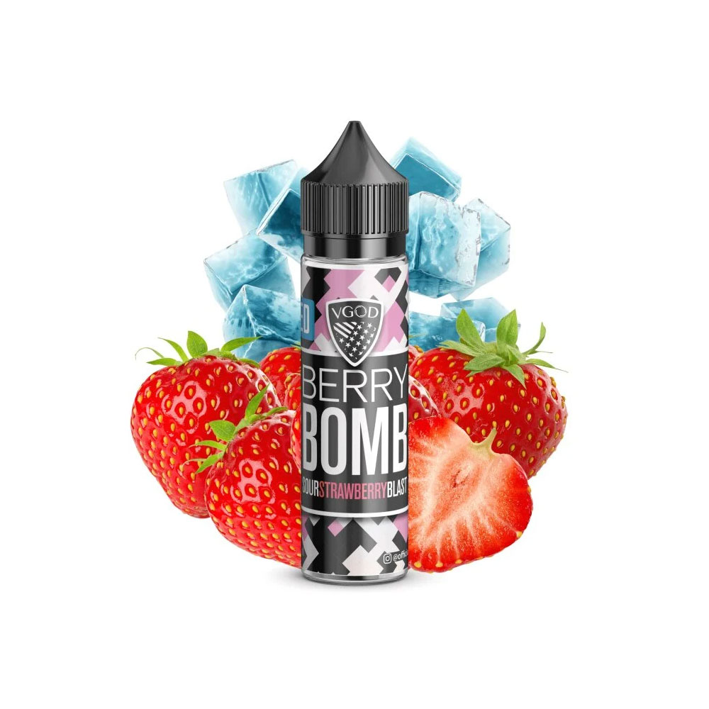 جویس بمب توت فرنگی یخ ویگاد VGOD BERRY BOMB ICED